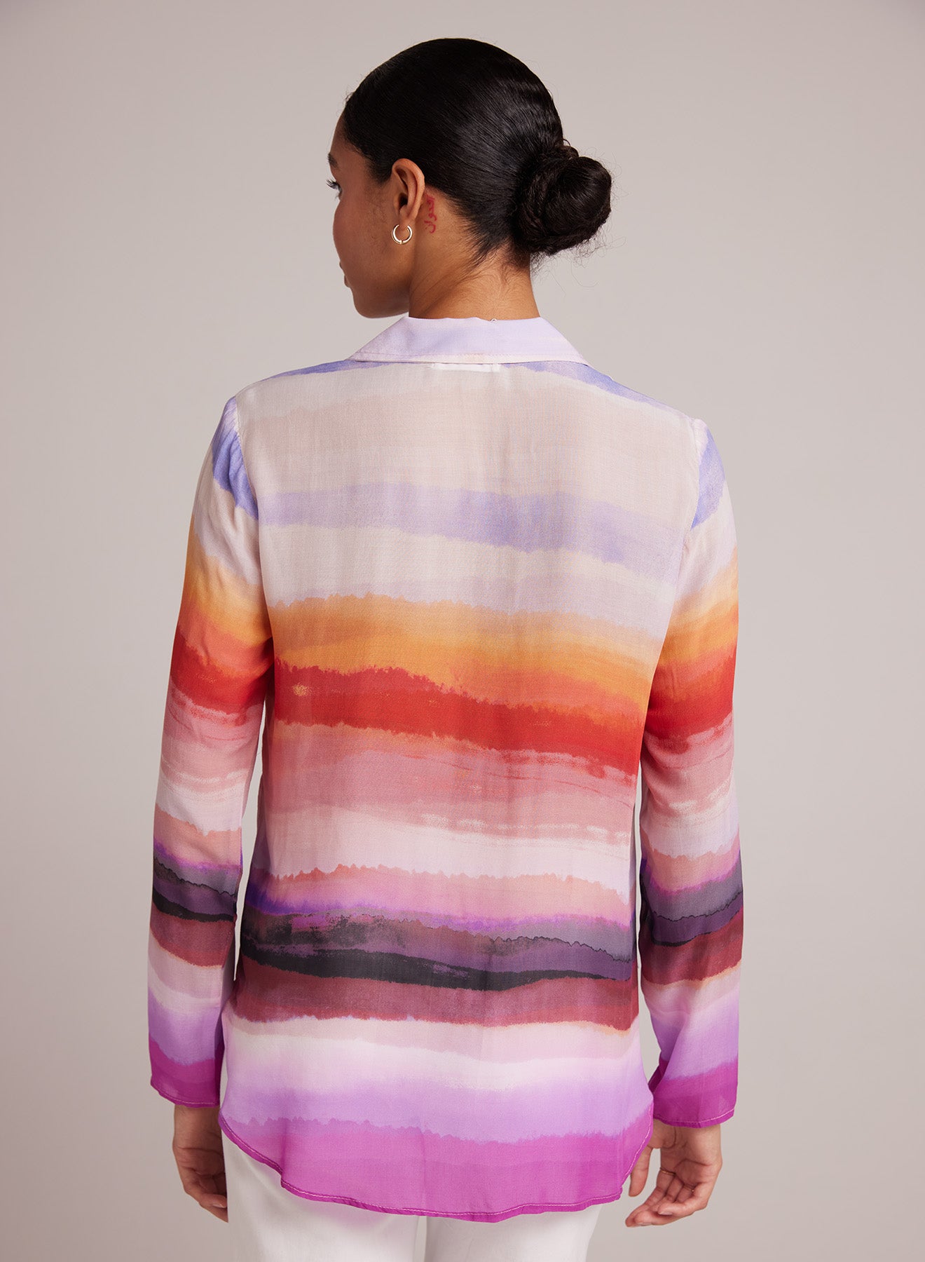 Clean Shirt - Canyon Stripe Print