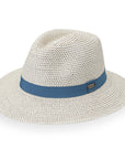 Charlie Hat - Ivory/ Dusty Blue