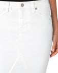 5-Pocket Skirt w/ Frayed Hem