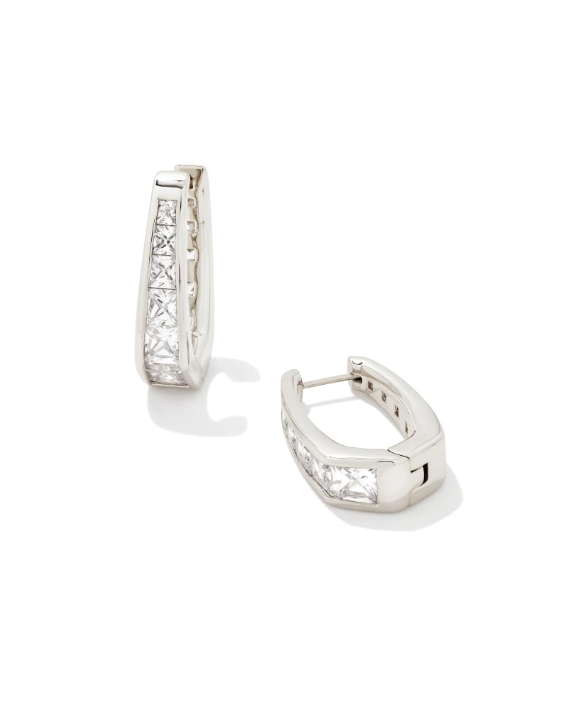 Kendra scott deals diamond hoop earrings