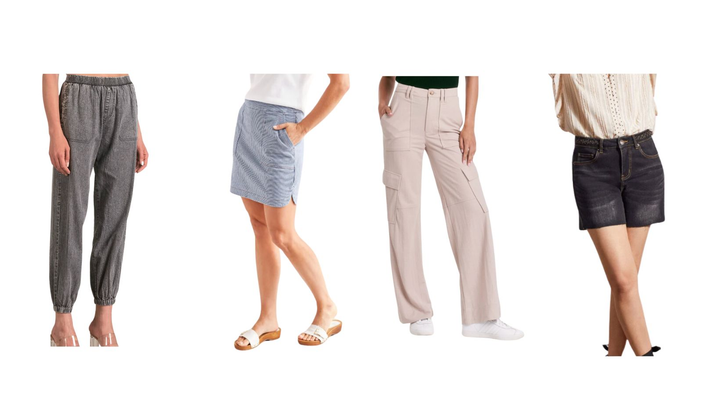 Women's print pants and fashion bottoms