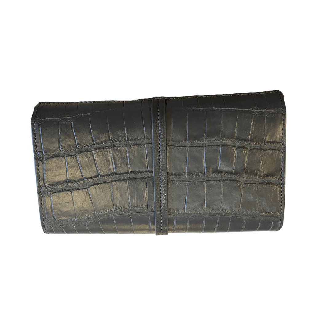 Benjamin Wallet - Rivers Crocco Gunmetal