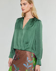 Forest Green Blouse