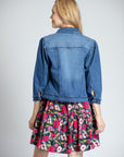 Puff Sleeve Jean Jacket