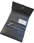 Benjamin Wallet - Rivers Crocco Gunmetal