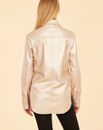 Metal Shirt - Pale Gold