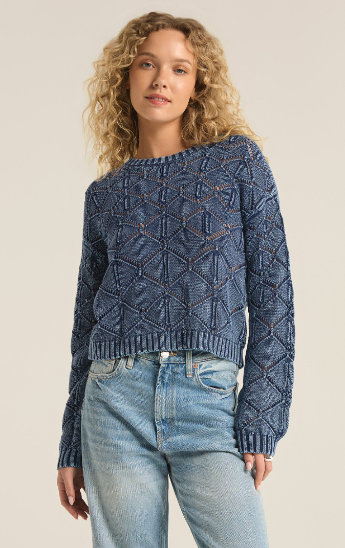 Rossio Pullover Sweater - Midnight