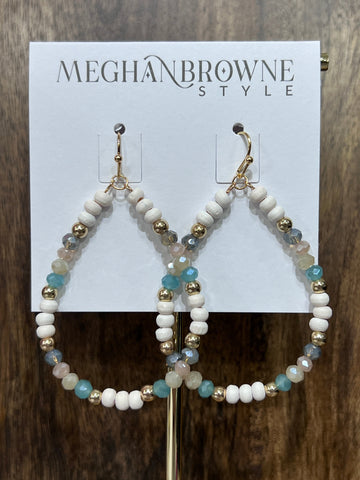 Meghan Browne Rigby Earring - White