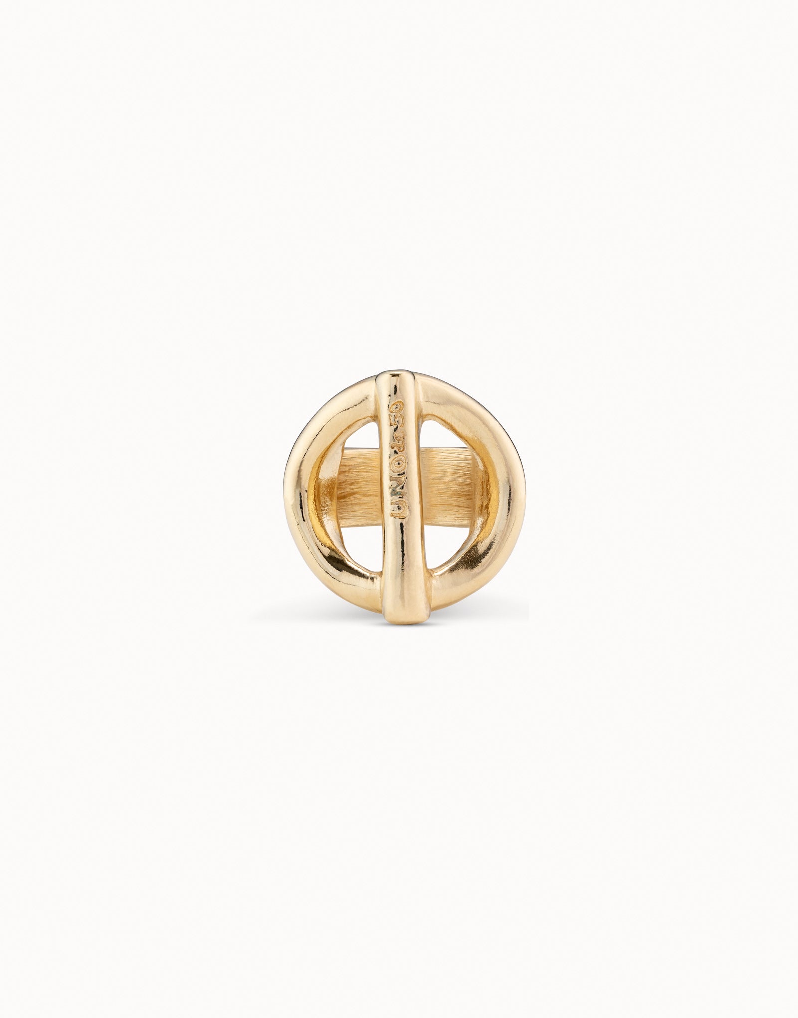 UNOde50 Gold On / Off Ring Size 6