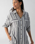 Pocket Shirt Varigated Stripe