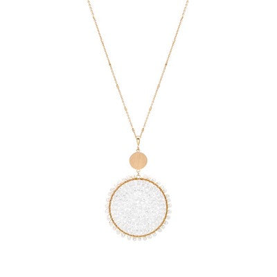 Meghan Browne Necklace Cruise - White