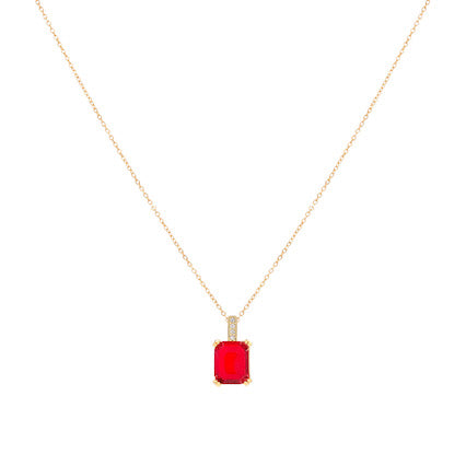 Meghan Browne Fia Necklace - Ruby