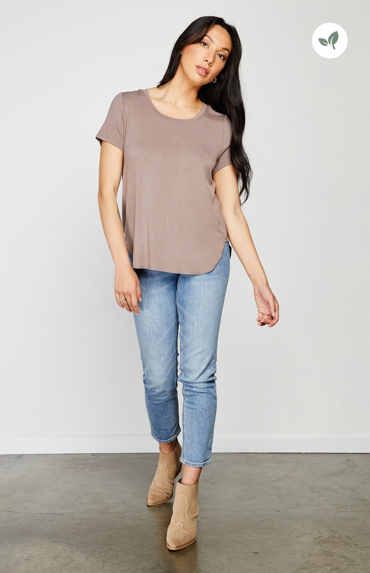 Alabama Tee - Mushroom Taupe