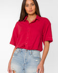 Glenna Spice Red Top