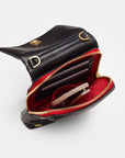 VIP Mobile - Black/ Brushed Gold Red Zip