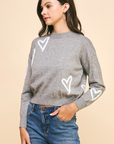 Heather Grey Sweater