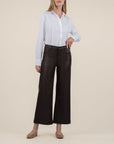 KUT Meg High Rise Fab Ab Wide Leg Hem