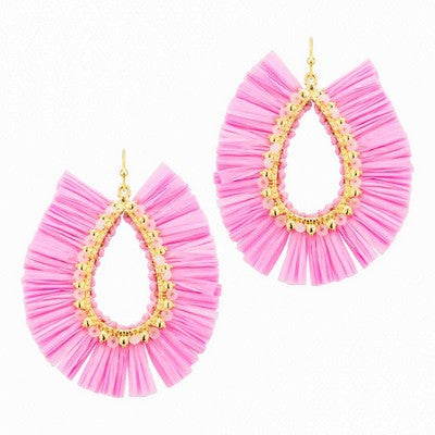 Meghan Browne Tray Earring - Pink