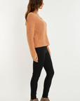 Long Sleeve Easy Fit Boucle Sweater