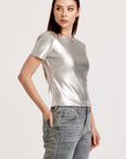 Bianca Metallic Tee