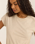 Modern Slub Tee - Light Oatmeal