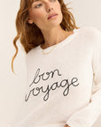 Sienna Bon Voyage Sweater - White