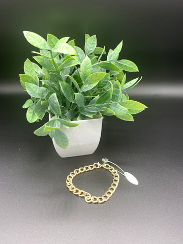 Chain Link Bracelet Gold