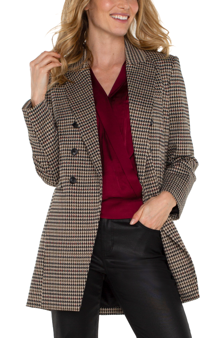 Blazer DblBreasted Longline