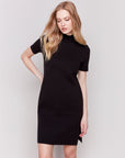 Gutsy Knit Dress -Black