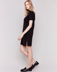 Gutsy Knit Dress -Black