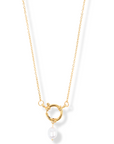 Dorit Pearl Necklace - Gold
