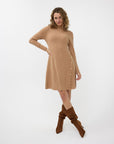 Dress Rib w/Buttons - Brandy