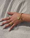 Maya Coin Bracelet - Gold