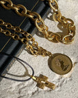 Odette Coin Chain Necklace - Gold