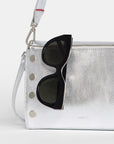 Montana Clutch Small - Sidewalk Silver