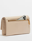 AJ Crossbody Clutch Superbloom Pink Brushed Gold