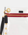 Tony Medium Clear - Black/ BG/ Red Zip