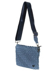 Charlotte Crossbody Woven - Denim