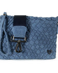 Charlotte Crossbody Woven - Denim