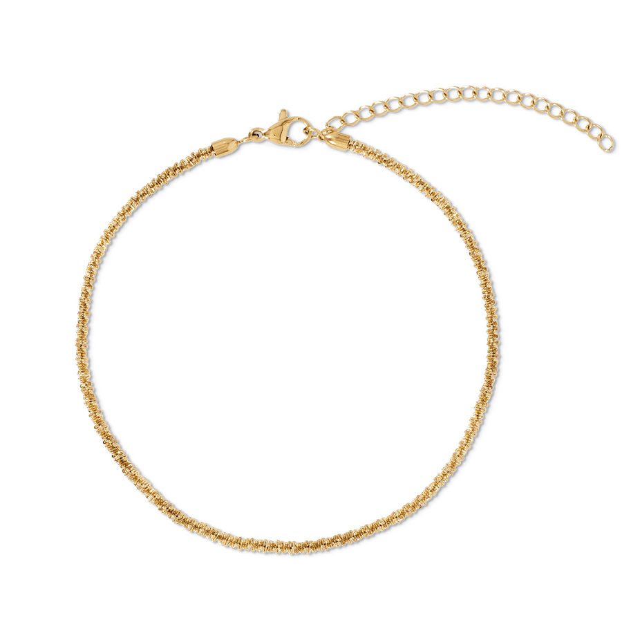 Rita Dainty Chain Anklet - Gold
