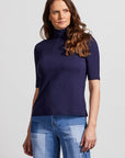 Mock Neck Elbow Sleeve - Nightfall