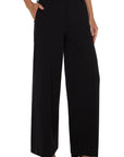 Kelsey Wide Leg Trouser 31" - Black