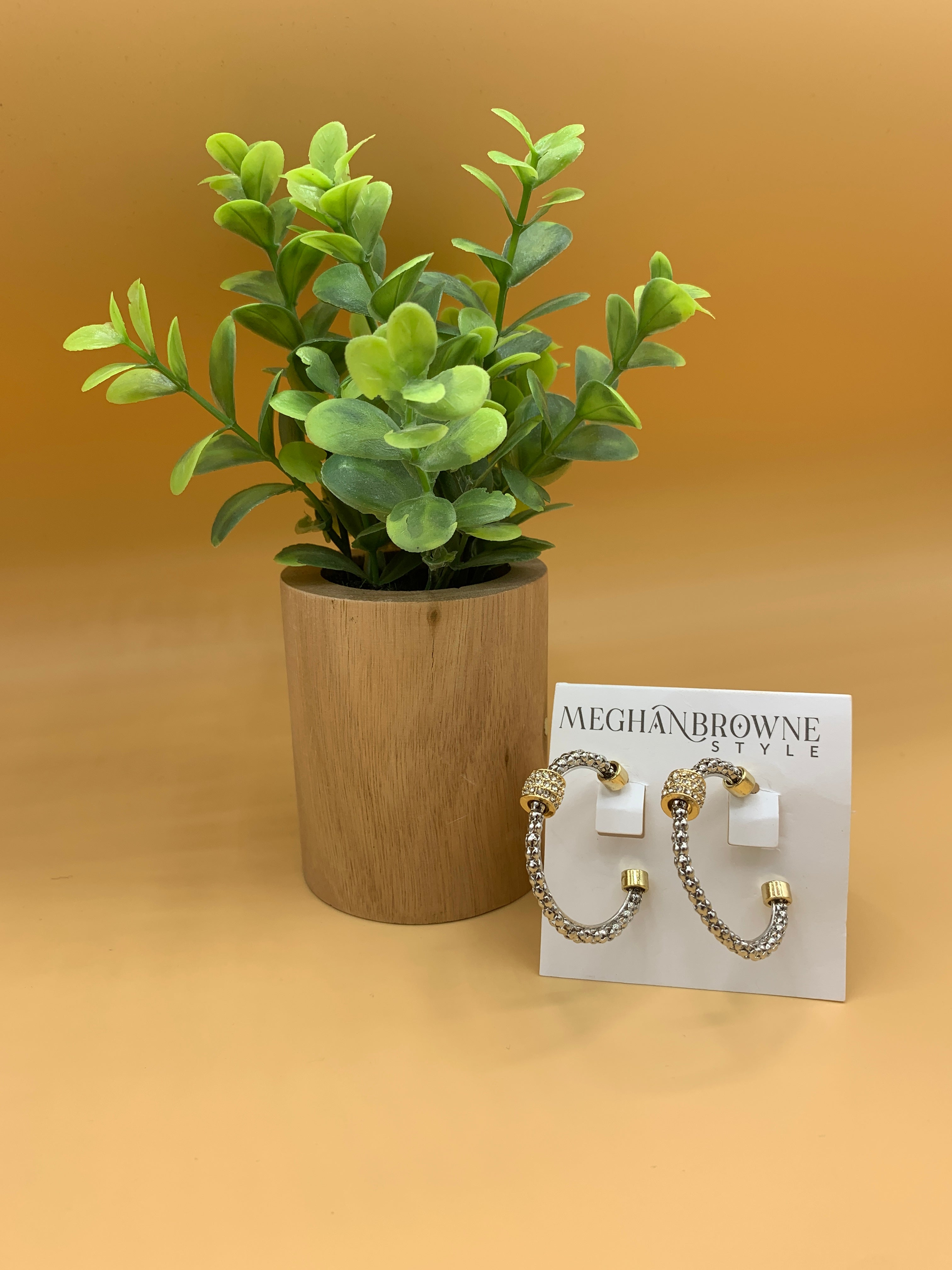 Meghan Browne Pipa Earring - Silver