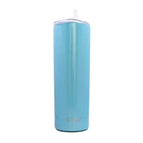 Stainless Skinny Tumbler - Turn Up The Teal