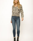 Mohair Leopard Sweater