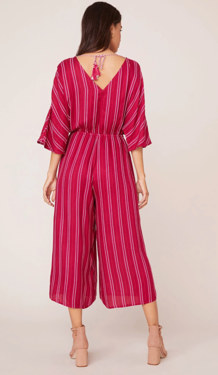 It Takes All Stripes Jumpsuit