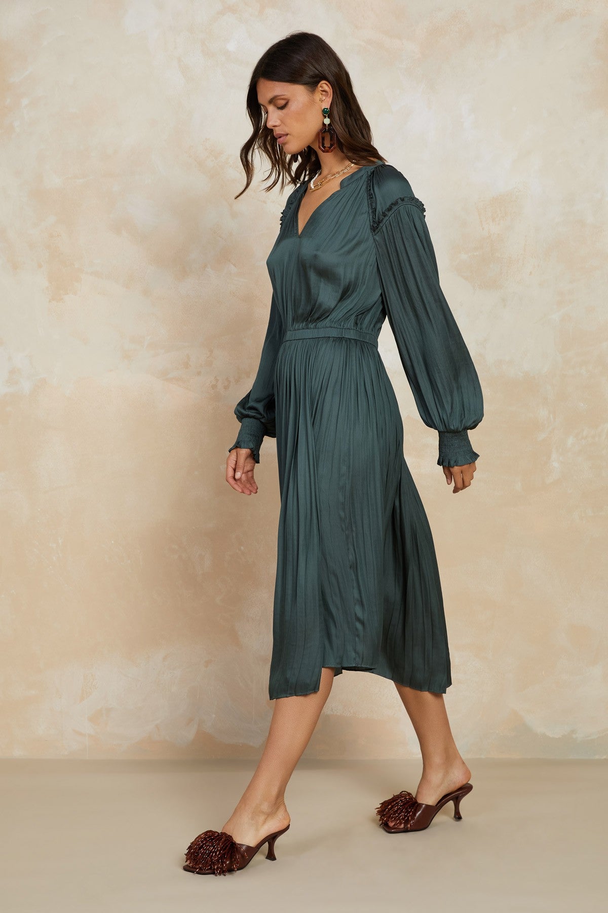 Long Sleeve Midi Dress