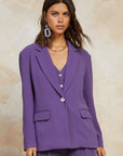 Single Breast One Button Jacket