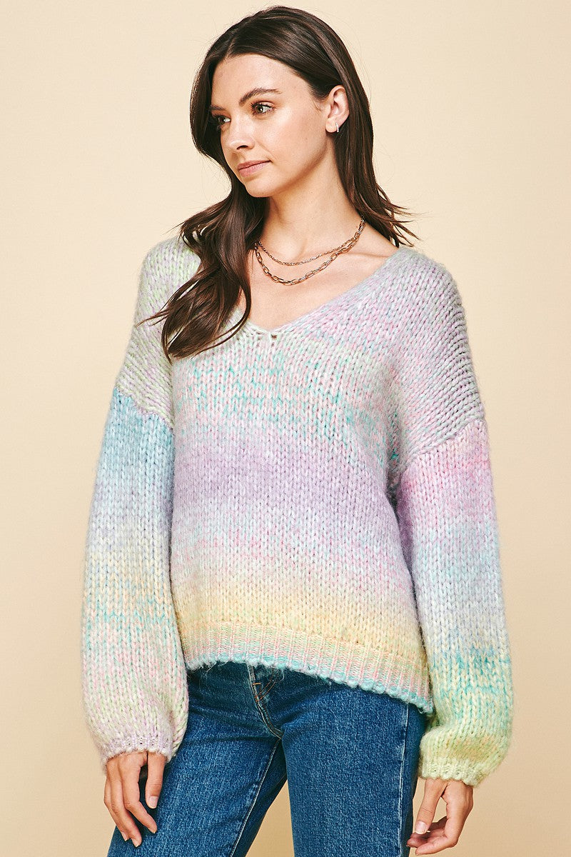 Rainbow Sweater