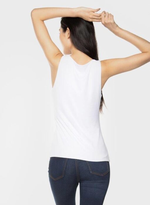 Square Tank - White